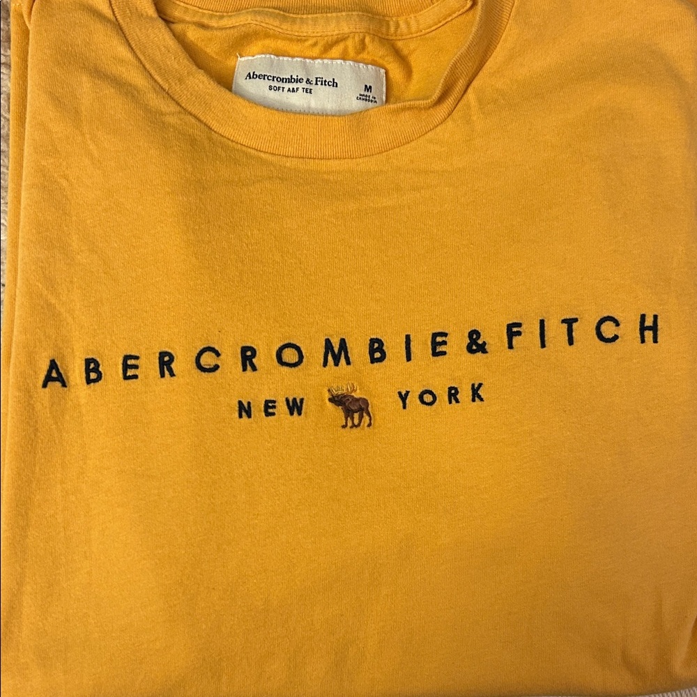 Abercrombie & Fitch Mustard Tee